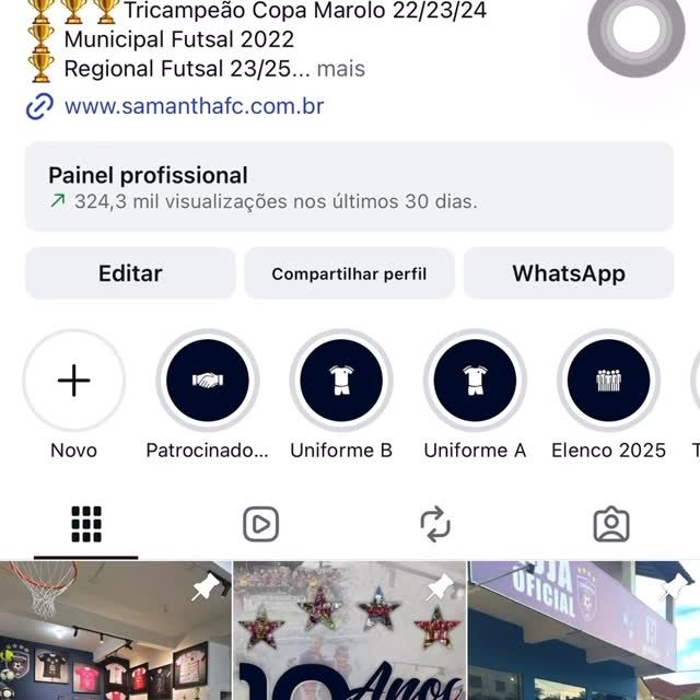 🏆 ATUALIZANDO A BIO! ⭐️⭐️⭐️⭐️⭐️
.
.
.
Samantha F.C fazendo história em Paraguaçu-MG! 💭❤️