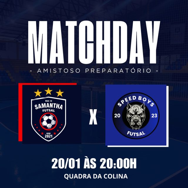 A TEMPORADA COMEÇOU!!! ⚽️🚀

A Samantha Futsal vai entrar em quadra 🔥