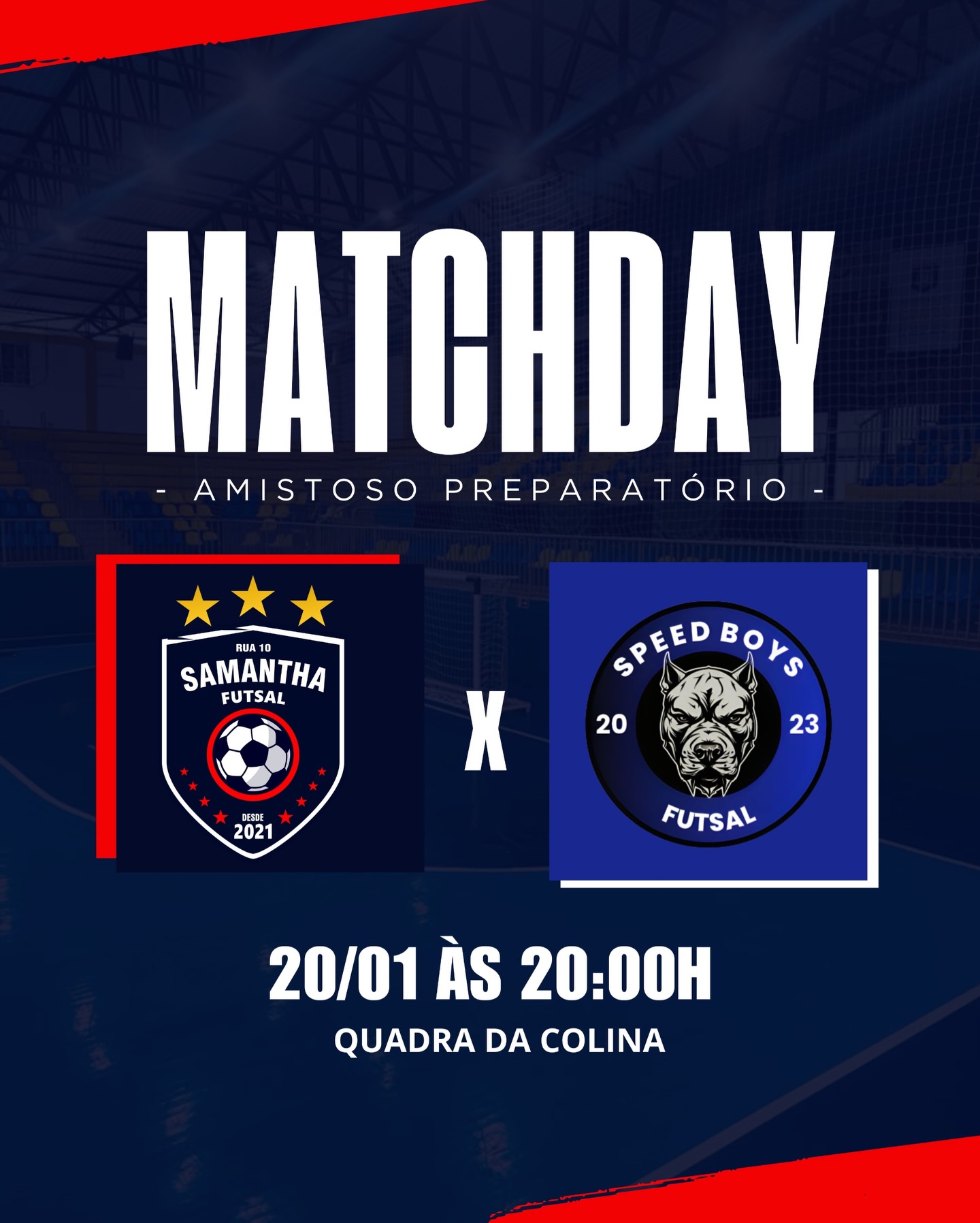 A TEMPORADA COMEÇOU!!! ⚽️🚀

A Samantha Futsal vai entrar em quadra 🔥